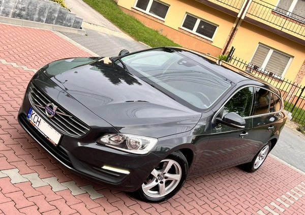 Volvo V60 cena 37900 przebieg: 297677, rok produkcji 2015 z Kowary małe 631